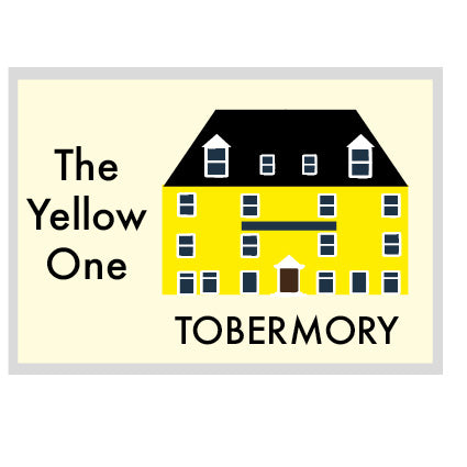 Tobermory Iconic Prints - The Yellow One - A4