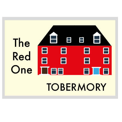 Tobermory Iconic Prints - The Red One - A4